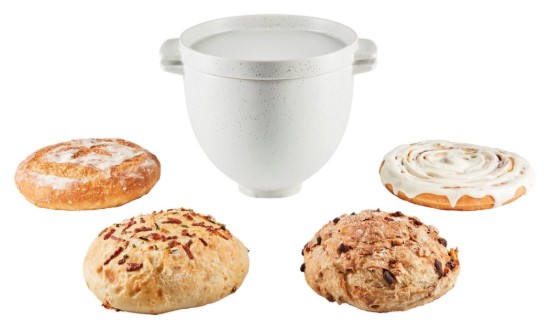 Keramische kom, 4,7 L, voor brood, Grey - KitchenAid
