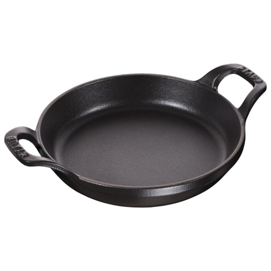 Pirofila rotonda, ghisa, 20 cm, Black - Staub
