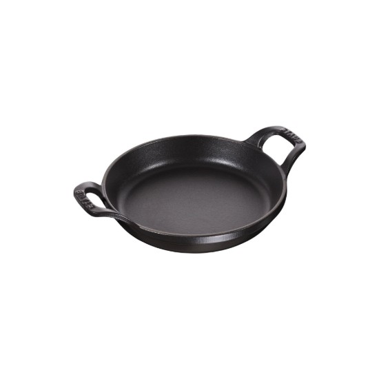Pirofila rotonda, ghisa, 20 cm, Black - Staub