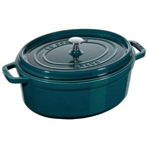Pentola ovale Cocotte, ghisa, 37cm/8L, "La Mer" - Staub
