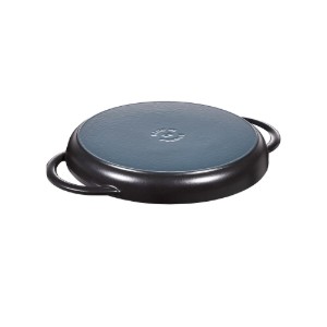 Grill pan, 26 cm, cast iron, Black - Staub