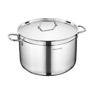 Pentola profonda, con coperchio, 26 cm / 8,5 l, "Alfa" - Korkmaz