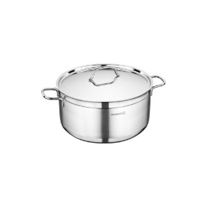 RVS steelpan, met deksel, 18 cm / 2,5 l, "Alfa" - Korkmaz
