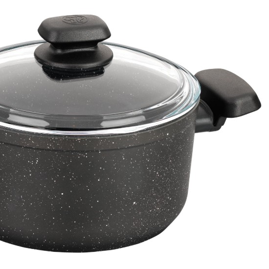 Pentola antiaderente, con coperchio, 24 cm / 5 l, "Ornella" - Korkmaz