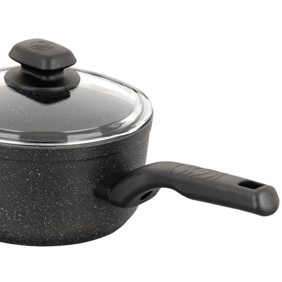 Pentola antiaderente, con coperchio, 18 cm / 2 l, "Ornella" - Korkmaz