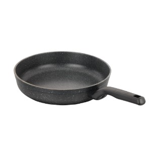 Aluminium koekenpan met deksel, 28 cm, "Ornella Alu" - Korkmaz