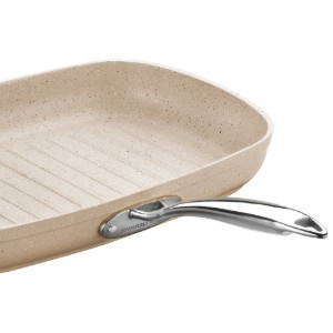 Bistecchiera, alluminio, 35x25 cm, "Granita Alu" - Korkmaz