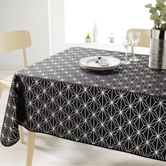 Rechteckige Tischdecke "Starry Black", 148x300 cm - Prodeco