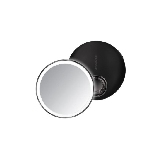 Zakmake-upspiegel, met sensor, 10,4 cm, "Compact", Black - simplehuman