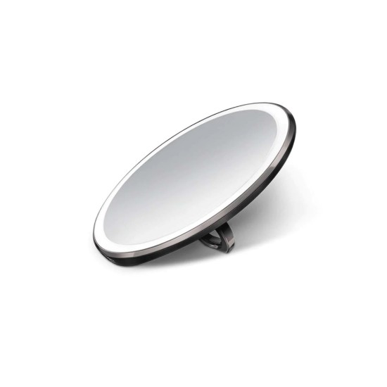 Zakmake-upspiegel, met sensor, 10,4 cm, "Compact", Black - simplehuman