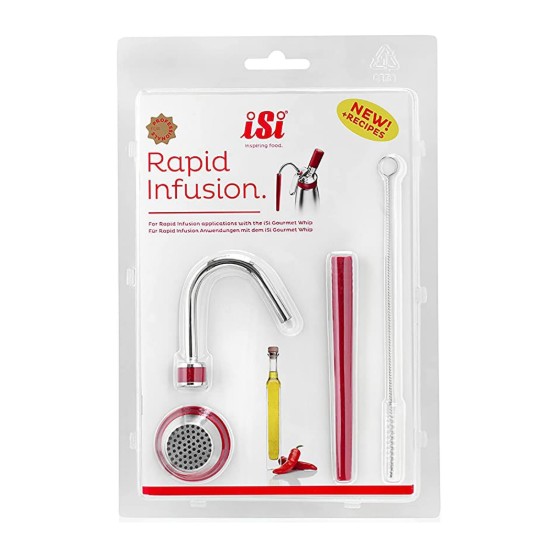 Conjunto de infusão rápida para sifão Gourmet Whip - marca iSi