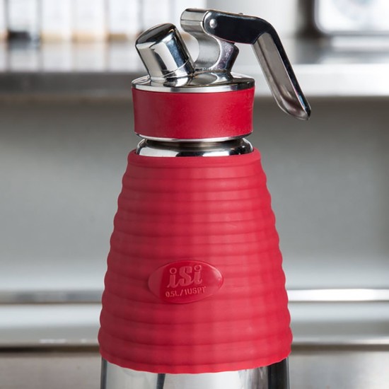 Siliconen hittebescherming voor 0,5 l Gourmet Whip sifon - iSi brand
