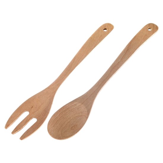2 kpl salaattiaterimia, pyökki, 30cm - Westmark