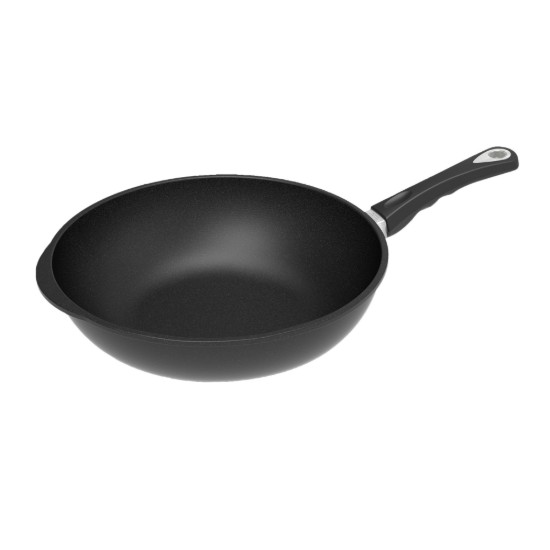 Wokpande, aluminium, 30 cm, induktion - AMT Gastroguss