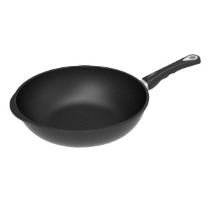 Padella Wok, alluminio, 32 cm, induzione - AMT Gastroguss