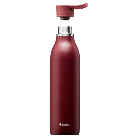 Bouteille en acier inoxydable, 600ml, « Cityloop Thermavac », «Burgundy Red» - Aladdin