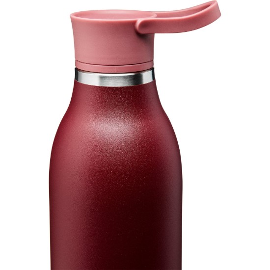 Bouteille en acier inoxydable, 600ml, « Cityloop Thermavac », «Burgundy Red» - Aladdin