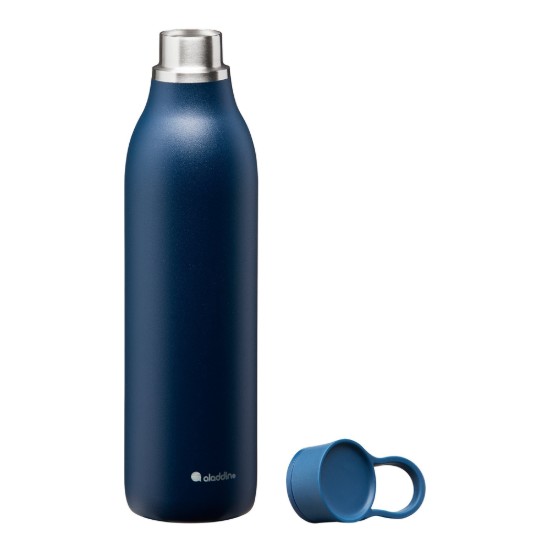 Bottiglia in acciaio inossidabile, 600 ml, "Cityloop Thermavac", Deep Navy - Aladdin