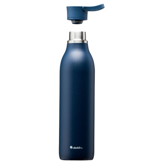 Bottiglia in acciaio inossidabile, 600 ml, "Cityloop Thermavac", Deep Navy - Aladdin