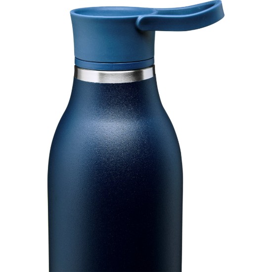 Bottiglia in acciaio inossidabile, 600 ml, "Cityloop Thermavac", Deep Navy - Aladdin