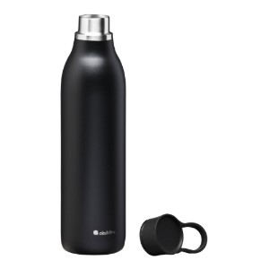 Roestvrij stalen fles, 600ml, "Cityloop Thermavac", Lava Black - Aladdin