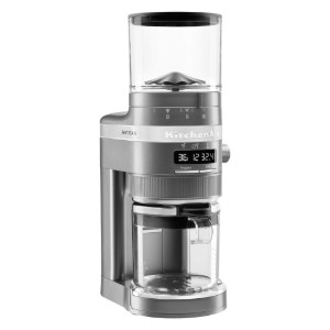 "Artisan" elektrische koffiemolen, "Medallion Silver" kleur - merk KitchenAid