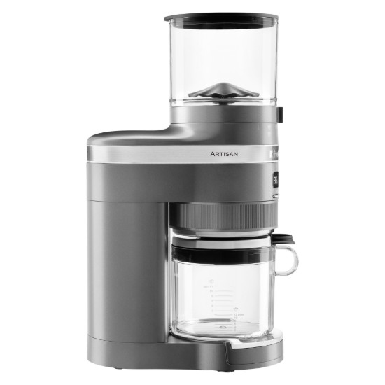 Macinacaffè elettrico "Artisan", colore "Medallion Silver" - marchio KitchenAid