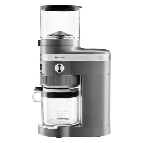 Macinacaffè elettrico "Artisan", colore "Medallion Silver" - marchio KitchenAid