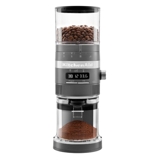 Molinillo de café eléctrico "Artisan", color "Charcoal Grey" - marca KitchenAid