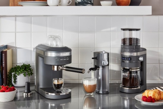 Molinillo de café eléctrico "Artisan", color "Charcoal Grey" - marca KitchenAid