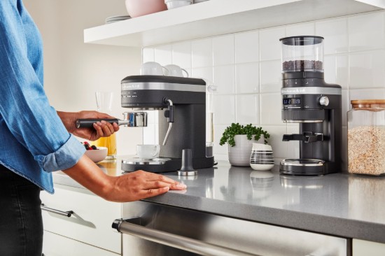 Molinillo de café eléctrico "Artisan", color "Charcoal Grey" - marca KitchenAid