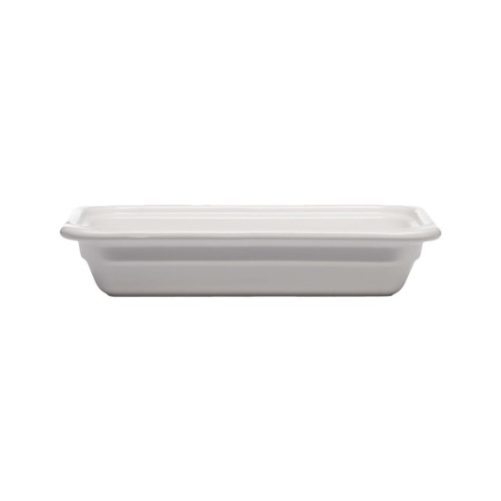 Gastronorm baking dish, ceramic, 1.5L, 32 x 17 x 6.5 cm, GN 1/3, Chalk - Emile Henry
