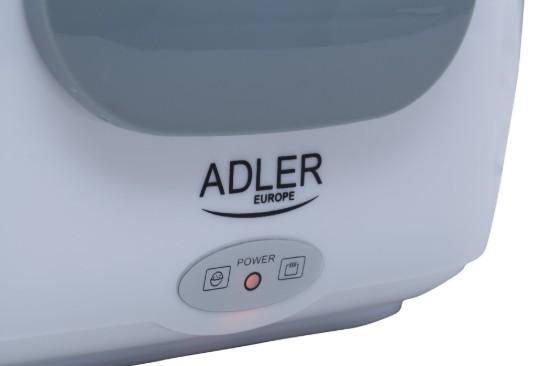 Portavivande elettrico, 45 W, Grigio - Adler