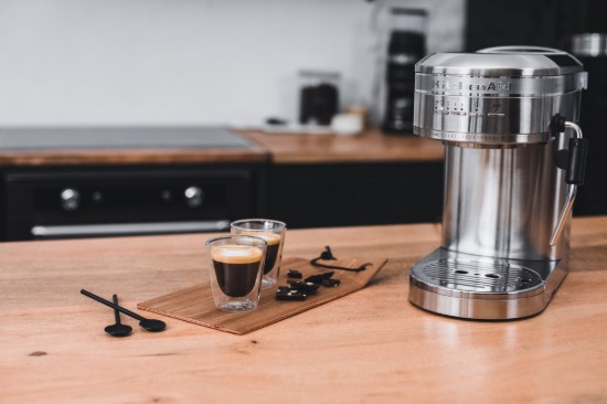 Macchina espresso elettrica "Artisan", 1470W, colore "Stainless Steel" - marchio KitchenAid