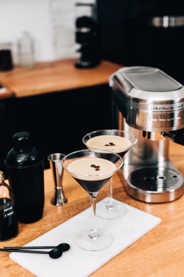 Macchina espresso elettrica "Artisan", 1470W, colore "Stainless Steel" - marchio KitchenAid