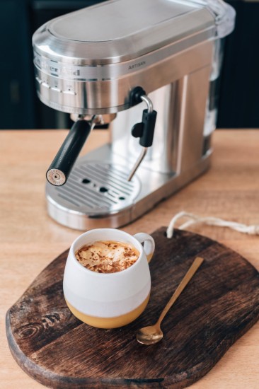 Macchina espresso elettrica "Artisan", 1470W, colore "Stainless Steel" - marchio KitchenAid