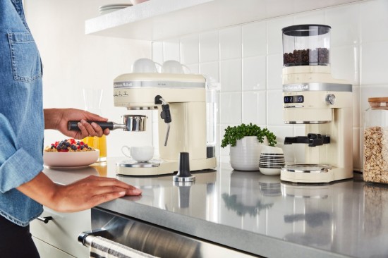 "Artisan" elektrische koffiemolen, "Almond Cream" kleur - merk KitchenAid