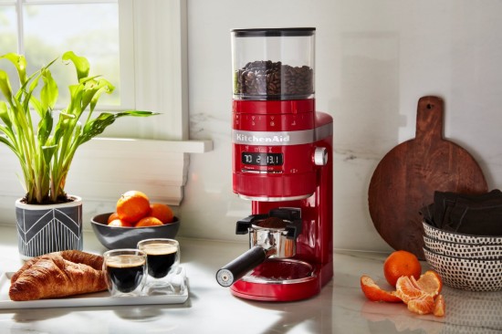 "Artisan" elektrische koffiemolen, Empire Red - KitchenAid