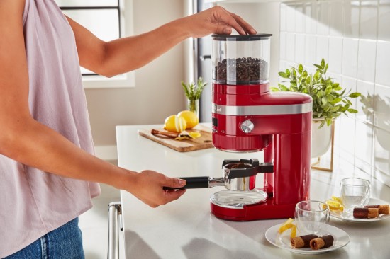 "Artisan" elektrische koffiemolen, Empire Red - KitchenAid