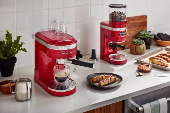 "Artisan" elektrische koffiemolen, Empire Red - KitchenAid