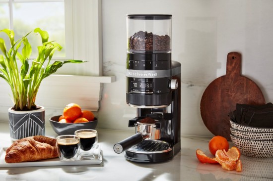 Ηλεκτρικός μύλος καφέ "Artisan", χρώματος "Onyx Black" - μάρκας KitchenAid