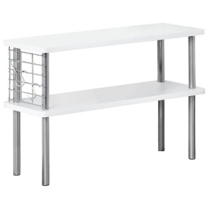 Mensola per la cucina a 2 livelli, 55 × 20 × 38 cm, MDF - Kesper