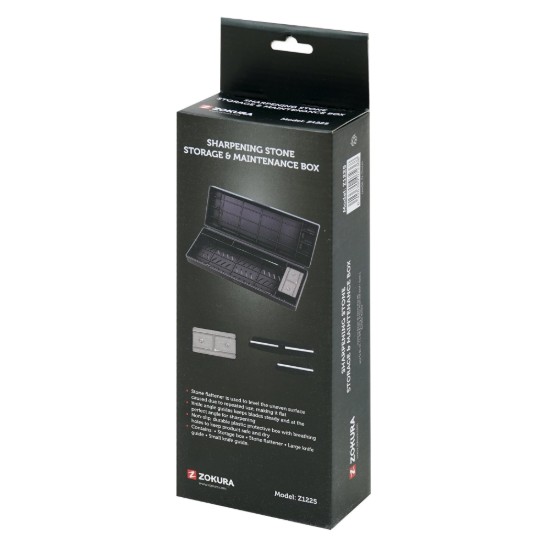 Sharpening stone storage and maintenance kit - Zokura