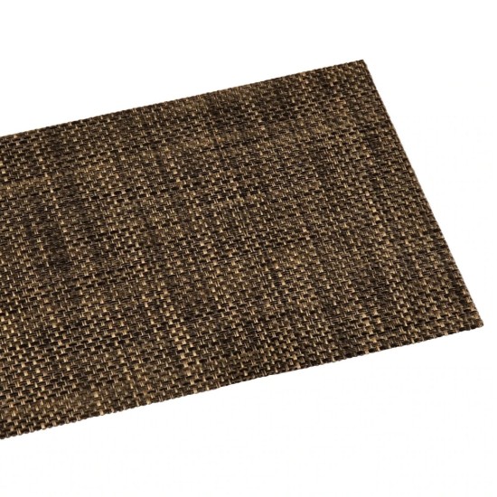 Placemat, 43 x 29 cm, plastic, Brown/Bronze - Kesper