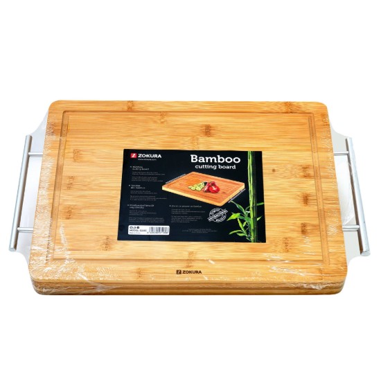 Tocator din lemn de bambus, 44 x 28 cm - Zokura