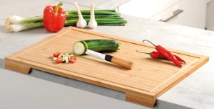 Snijplank, bamboe, 58.5 x 38.5 cm - Kesper