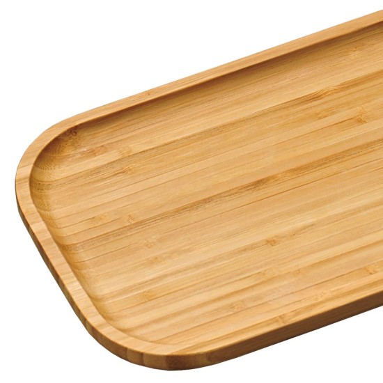 Dienblad, 30.5 x 20 cm, bamboe hout - Kesper