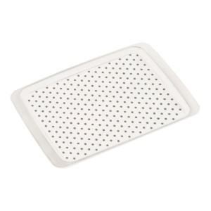 Dienblad, 35 x 26 cm, kunststof, wit - Kesper