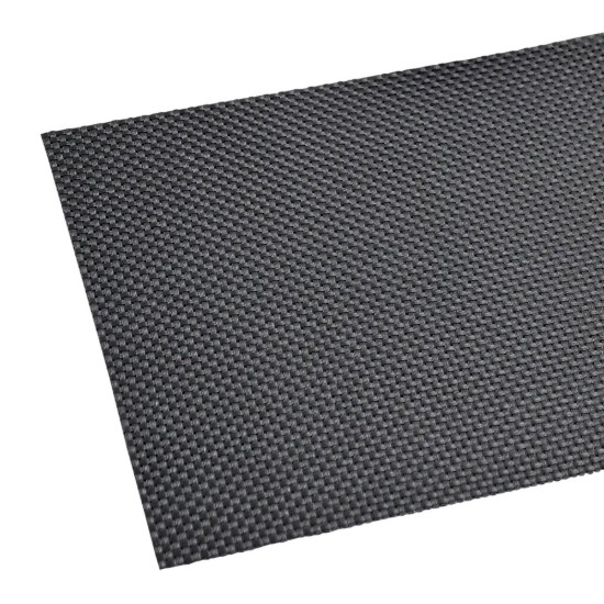 Tafelmat, 43 x 29 cm, PVC, zwart - Kesper