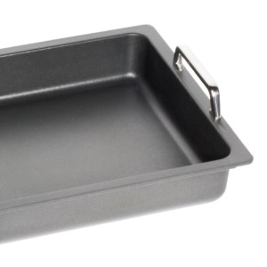 Roast tray, aluminum, 37 x 33 cm, GN 2/3 - AMT Gastroguss/B126